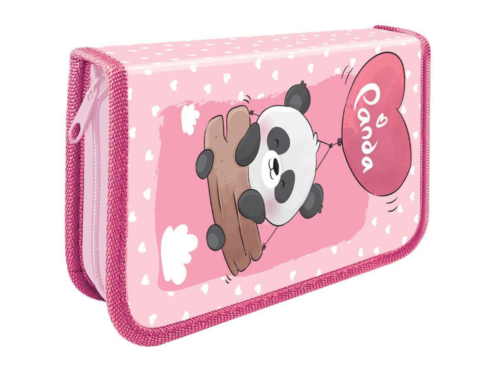 Пенал 1 секц. большой Soft 130*200 "Панда 2023" (Пчелка)