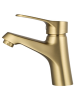 Смеситель для раковины WONZON & WOGHAND, Брашированное золото (WW-A40212-BG)