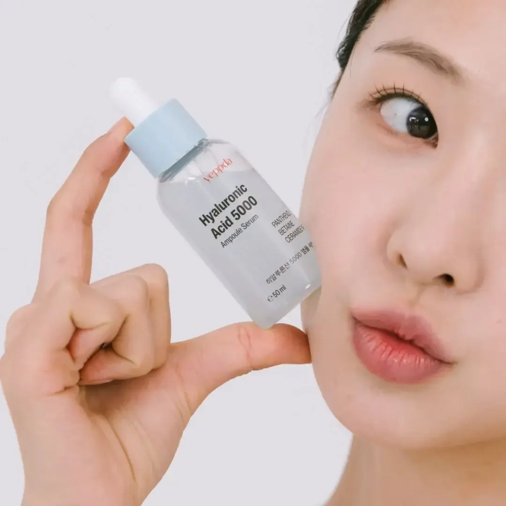 Сыворотка с гиалуроновой кислотой Yeppda Hyaluronic acid 5000 Ampoule serum, 50 мл