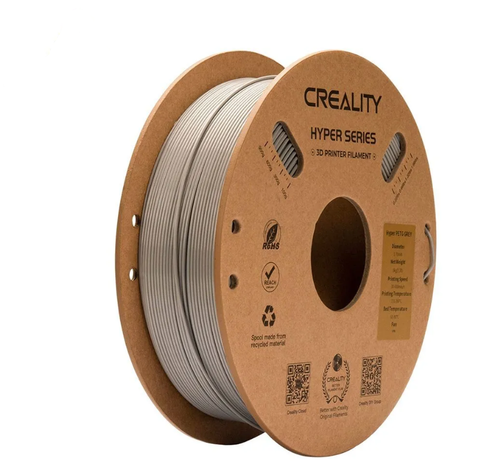 Creality HYPER PETG для 3D-принтеров 1 кг (1,75 мм) (Серый)