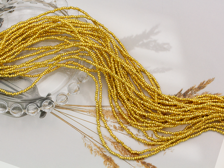 Нить бусин из гематита 2мм, огранка