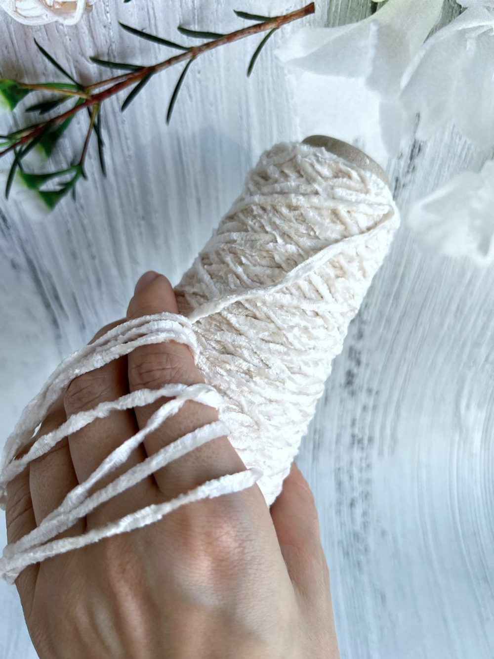 Пряжа шениль итальянская синель CHENILLE