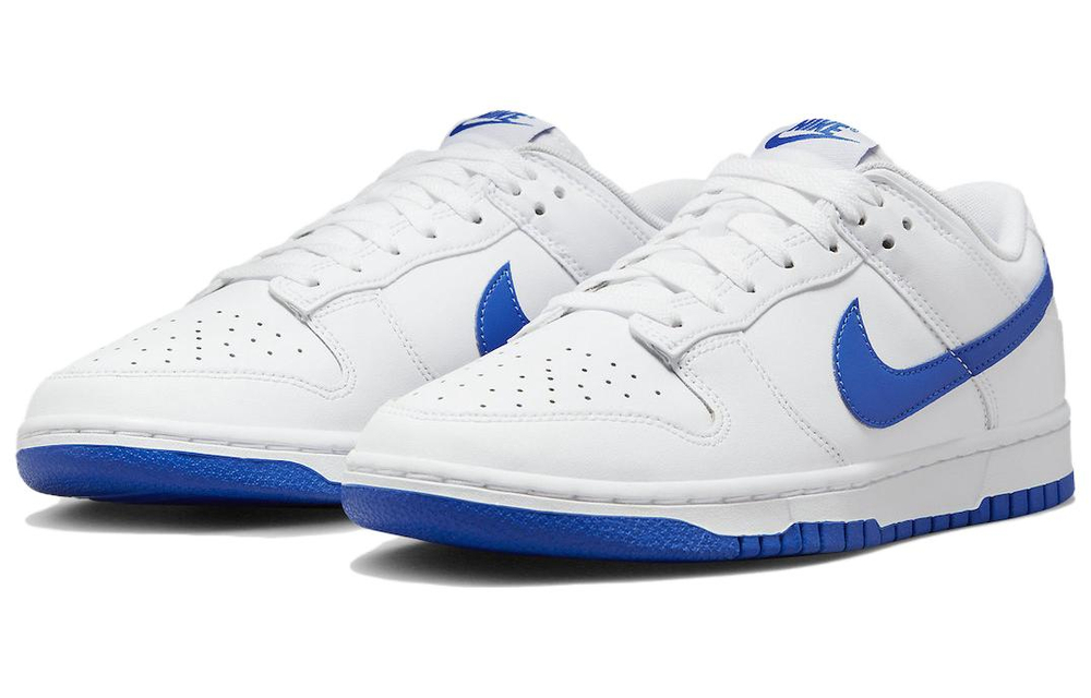 Nike Dunk Low White Hyper Royal