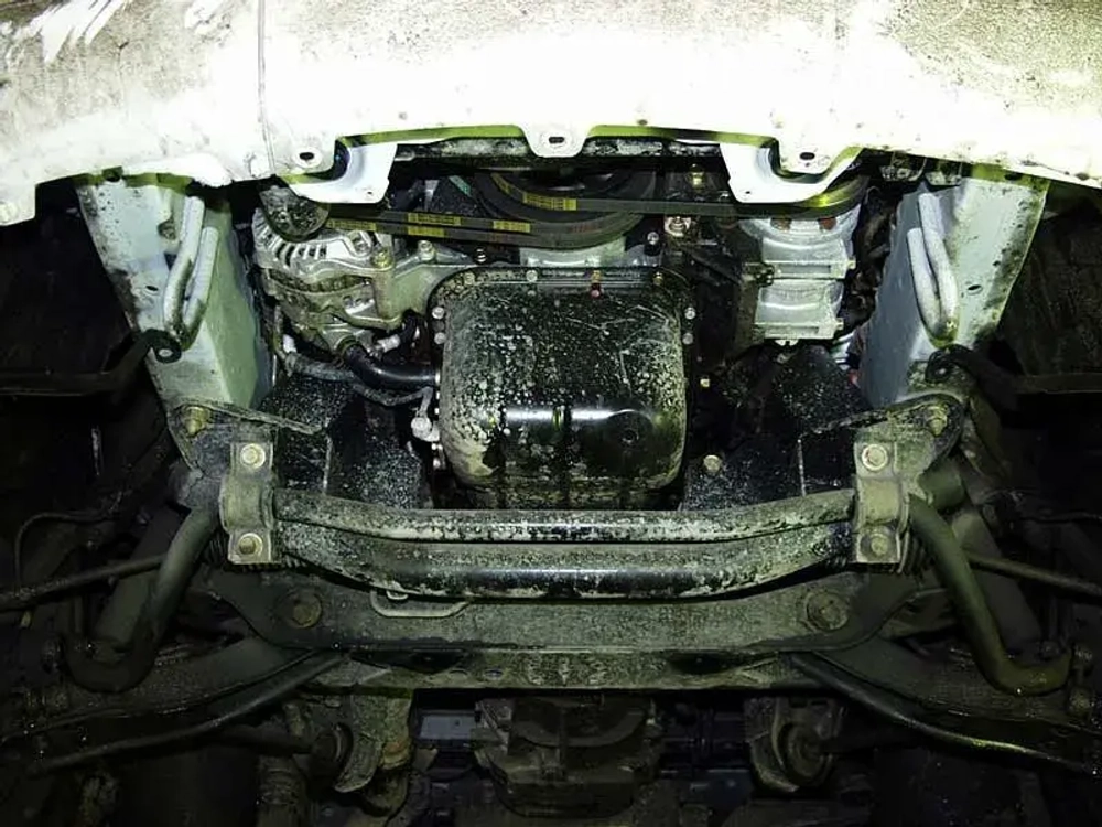 Защита картера Sheriff для Mitsubishi L400 1996-2006 арт.14.0468
