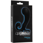 Силиконовый массажер простаты OptiMale (Цвет: черный)