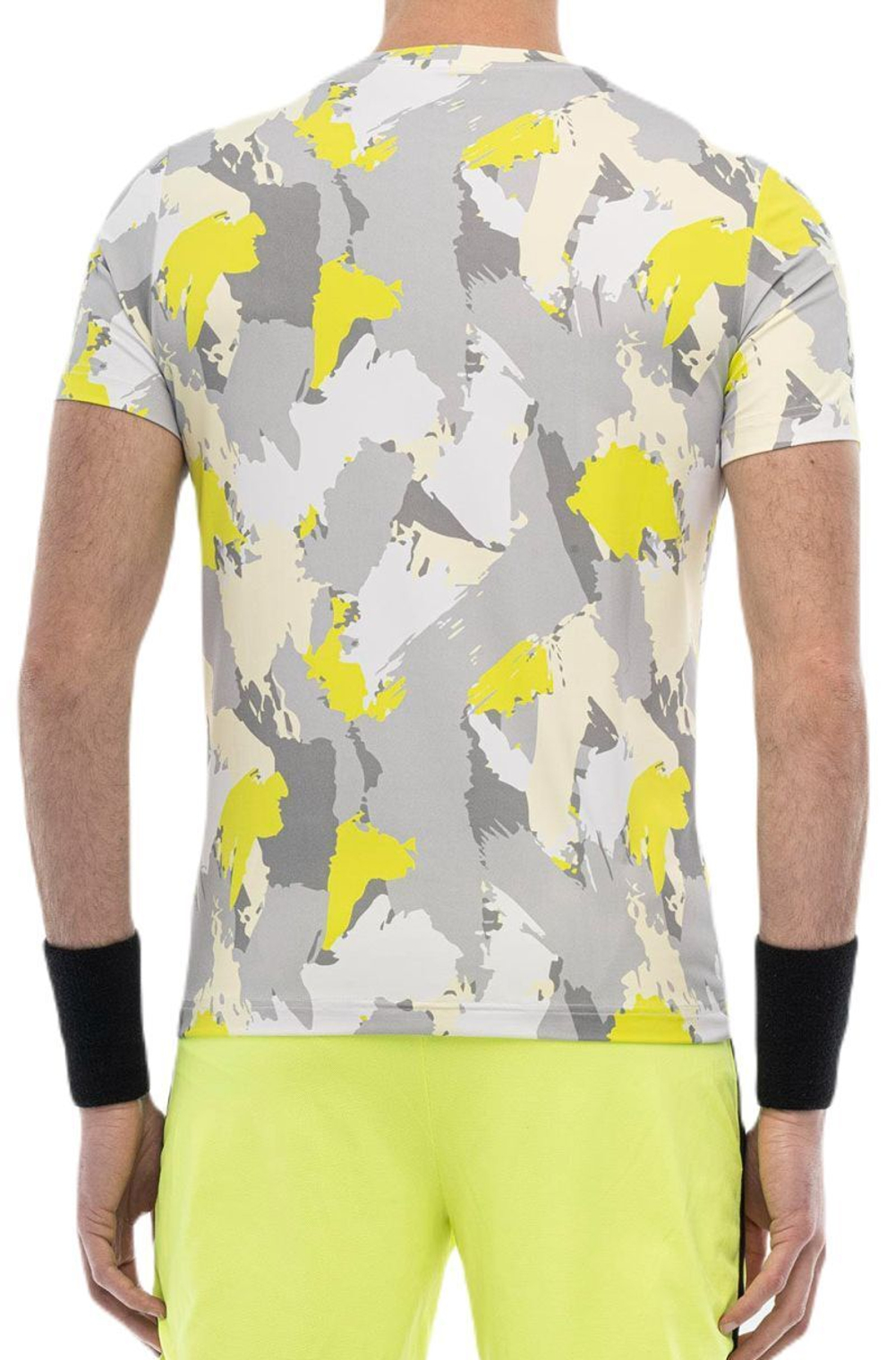 Мужская теннисная футболка Hydrogen Brushed Camo Tech - разноцветный