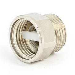 Клапан отсечной Uni-Fitt для воздухоотводчика НВ 1/2quot;, никелированный