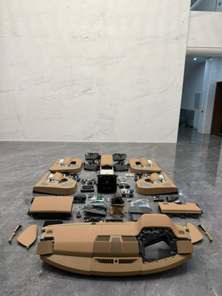 Переделка салона из RANGE ROVER VOGUE L405 2013 - 2017 в Vogue 2023+ тюнинг Рейндж Ровер