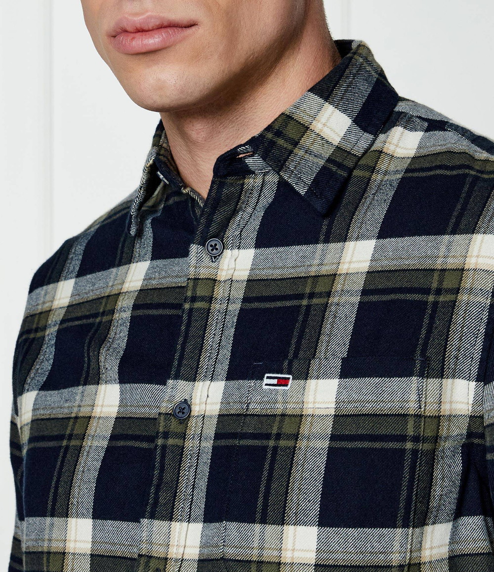 Рубашка Tommy Jeans - черный(DM0DM20670)