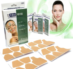 Tera Wrinkle Care Tape кинезио тейпы для лица от морщин
