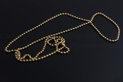 Латунная цепочка "под золото"