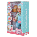 Пупс функциональный с аксесс., коробка ZF108-6