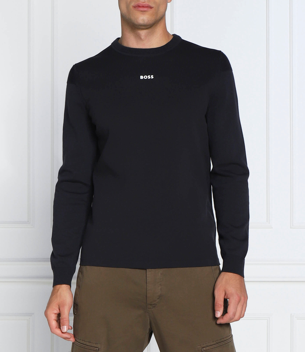 свитер ralfio BOSS GREEN - темно-синий(50475138)