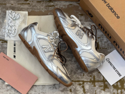 New Balance x Miu Miu 530 SL Silver Metallic