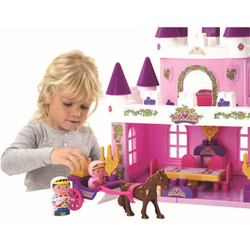 Игровой набор Ecoiffier Abrick - конструктор дом Royal Castle королевский замок 3012