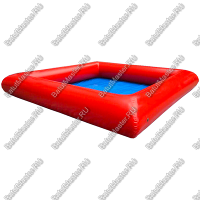 Надувной бассейн «Красный» 7*5*0,65 м