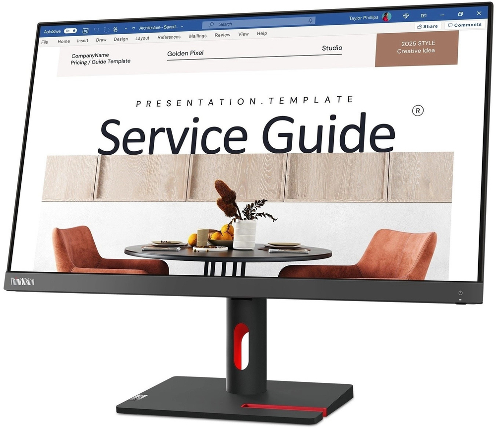 Монитор 23,8" Lenovo ThinkVision S24i-30