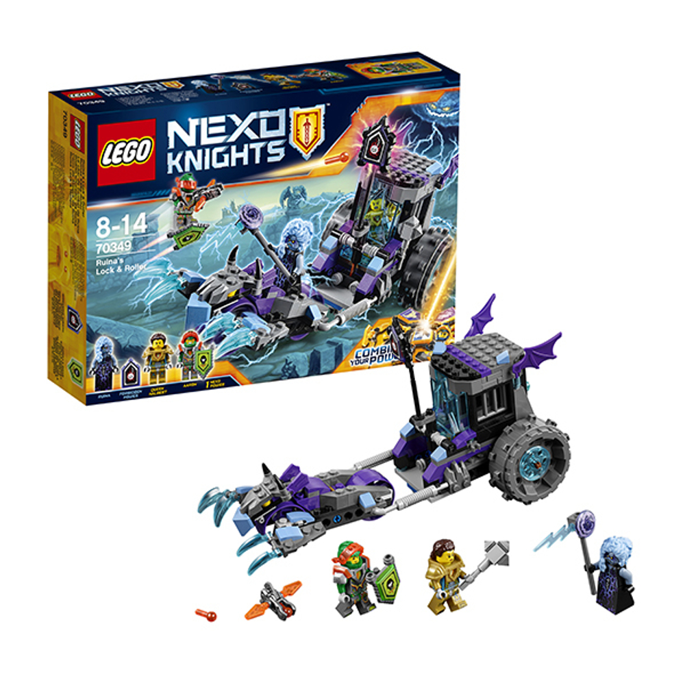 LEGO Nexo Knights: Мобильная тюрьма Руины 70349 — Ruina's Lock & Roller — Лего Рыцари Нексо