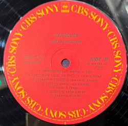 Виниловая пластинка Willie Nelson ‎– Stardust LP