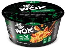 Лапша быстрого приготовления Big Bon WOK Курица терияки 85 г, 3 шт