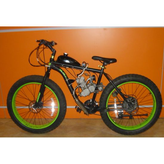 Мотовелосипед "BLACK ONE MONSTER D" FAT BIKE (80 см3)