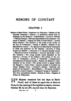 Memoirs of Constant, First Valet de Chambre of the Emperor, on the Private. Vol. 3 | Louis Constant Wairy