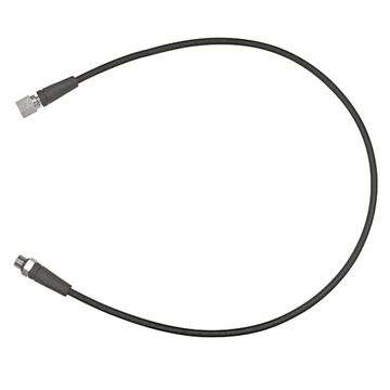 Шланг воздушный BTS высокого давления (HP), L110см, 7/16", Miflex, для манометра, черный