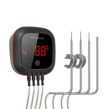 Беспроводной цифровой Bluetooth-термометр InkBird IBT-4XS, 4 щупа