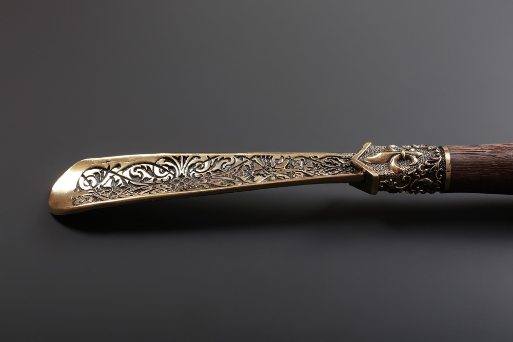 Ложка для обуви "Бык бюст"