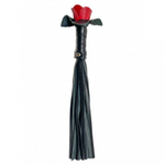 Плеть красная роза с кожаными хвостами