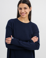 Платье свободного кроя из кашкорсе