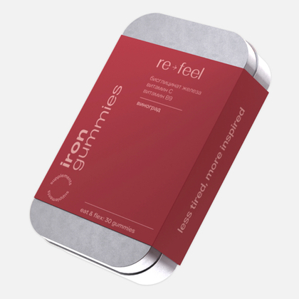 RE-FEEL IRON GUMMIES Комплекс для поддержания уровня железа (мармелад 45)