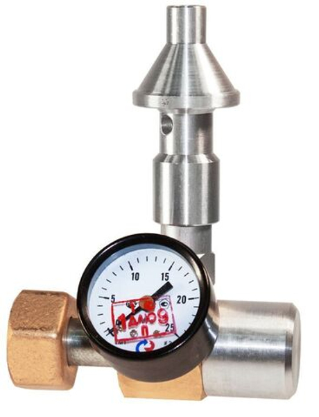 Редуктор гелиевый, БГО-ВШ1, с насадкой 60/40 (гелий/воздух) и манометром , 1 шт.