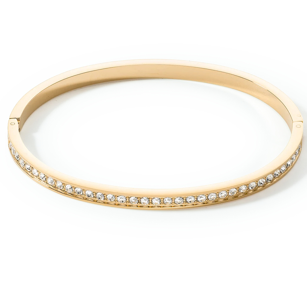 Браслет Coeur de Lion Crystal-Gold 19 см 0127/37-1816