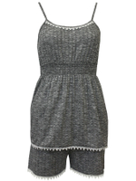 Нежный меланжевый комплект для дома