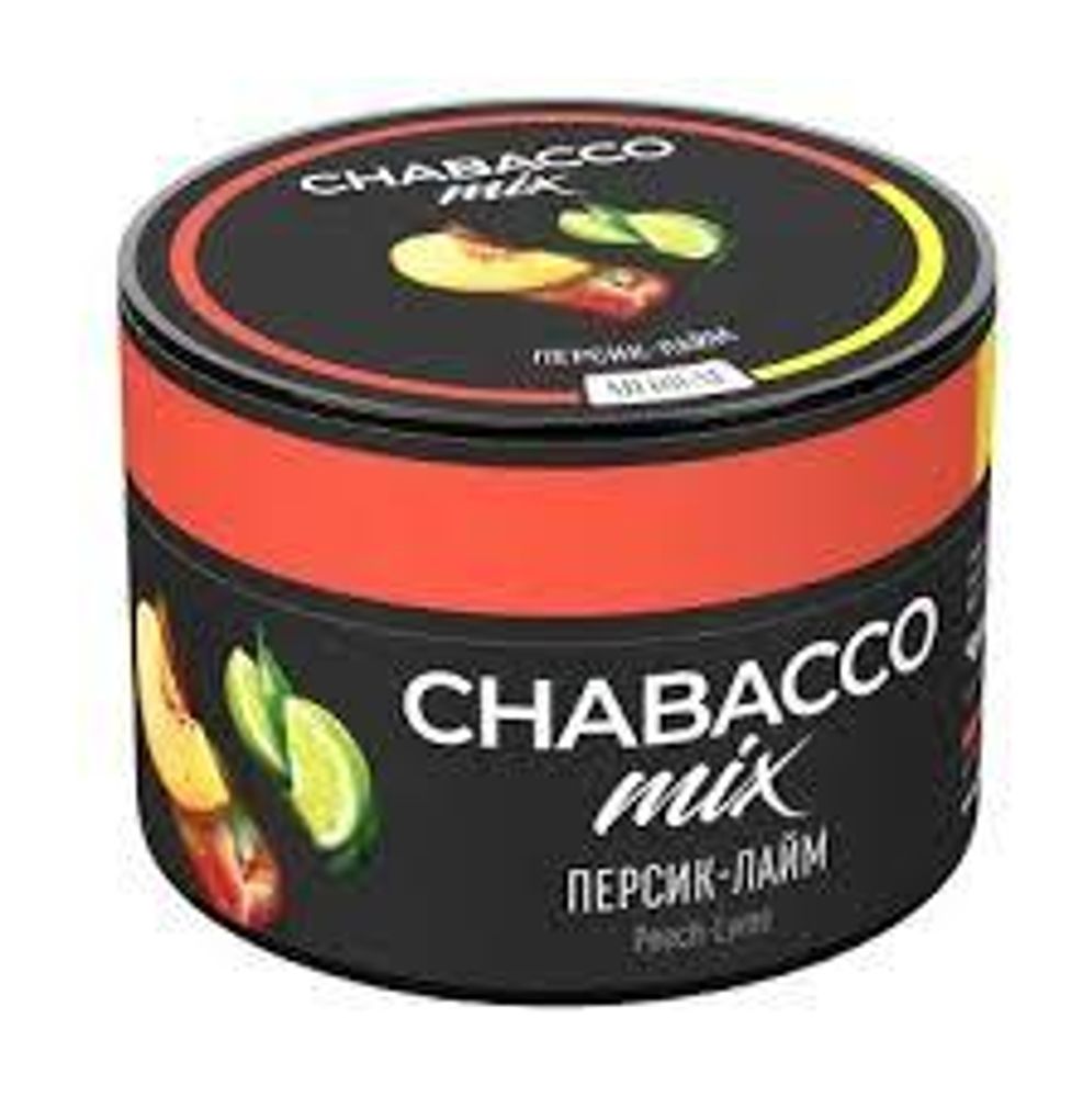 Chabacco Персик-Лайм 50г