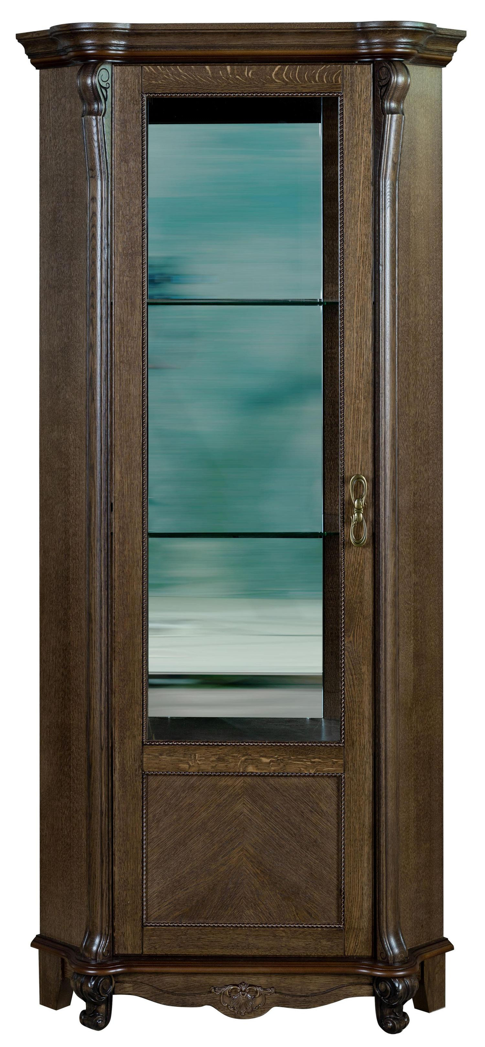 Шкаф с витриной «Алези» П1.350.0.13-01 (П350.13-01)