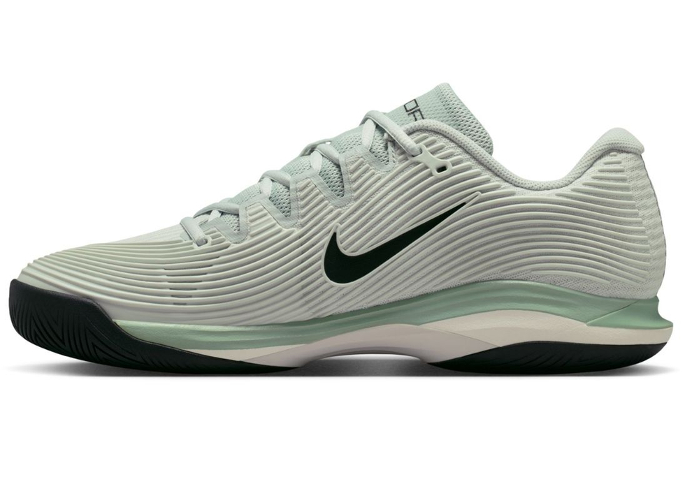Мужские кроссовки теннисные Nike Zoom Vapor 12 - light silver/black steam/white