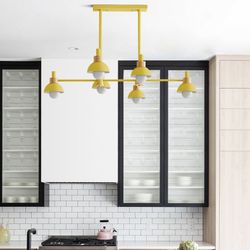 Подвесной реечный светильник FANTA LONG Green