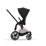 Коляска Cybex Priam IV 2 в 1 цвет Sepia Black на шасси Rosegold