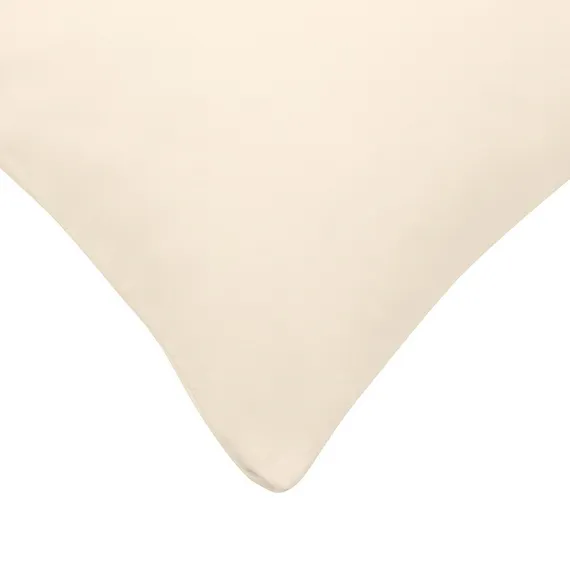 Набор из двух наволочек из сатина белого цвета из коллекции essential, 50х70 см