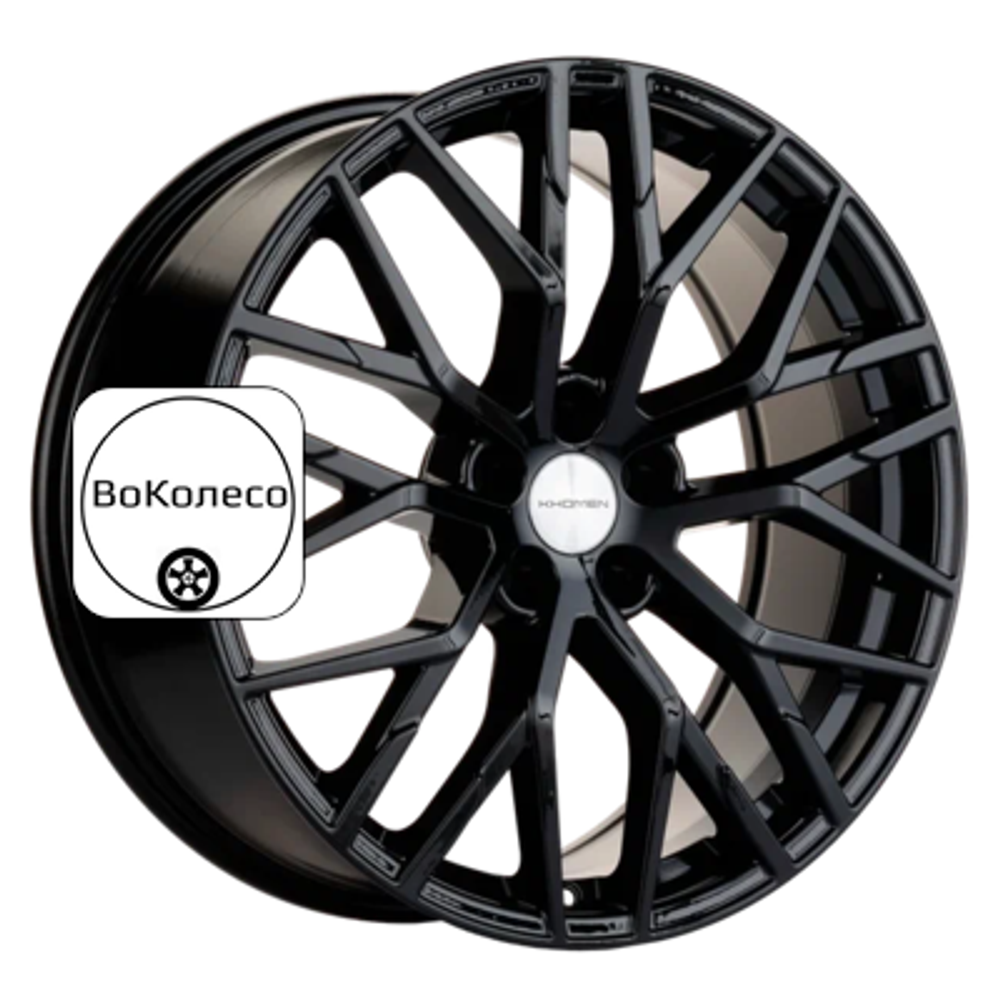 8,5x20/5x108 ET46 D63,4 KHW2005 (Tugella) Black Khomen Wheels