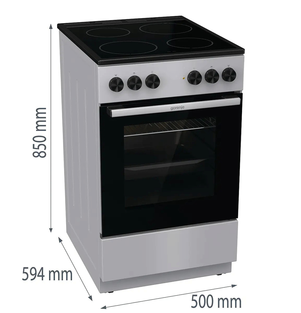 Электрическая плита Gorenje GEC5A12SG