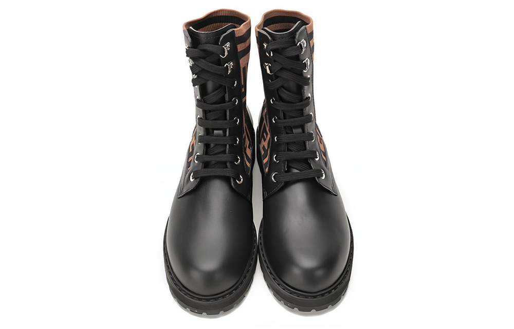 FENDI Rockoko Black Ff Motif Women"s