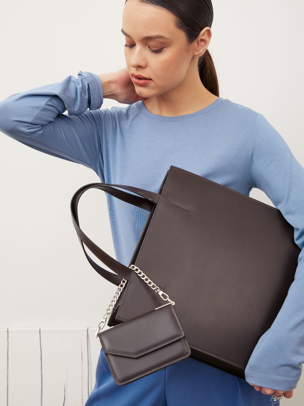 МИНИ-СУМОЧКА, Т.КОРИЧНЕВЫЙ