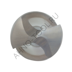 Сверло  8.1мм монолитное твердосплавное 5D без подвода СОЖ. для цвет.металлов SP-N800050810 VHM AHNO