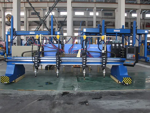 Многорезаковый станок для плаземенной резки с ЧПУ серии INKDG, INTEGRAL