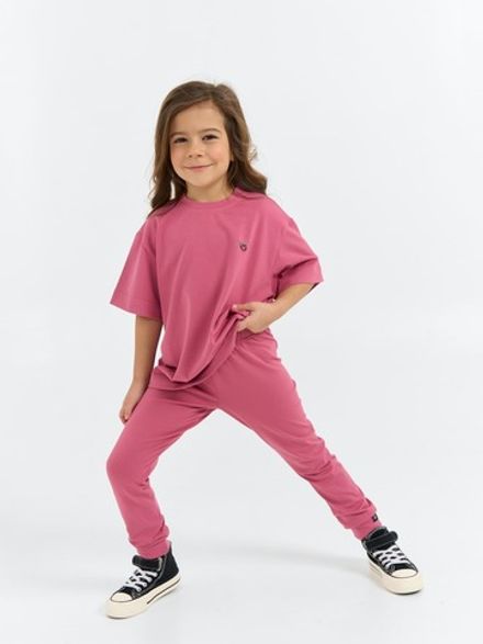 Лосины с манжетой "Ягодный пудинг"