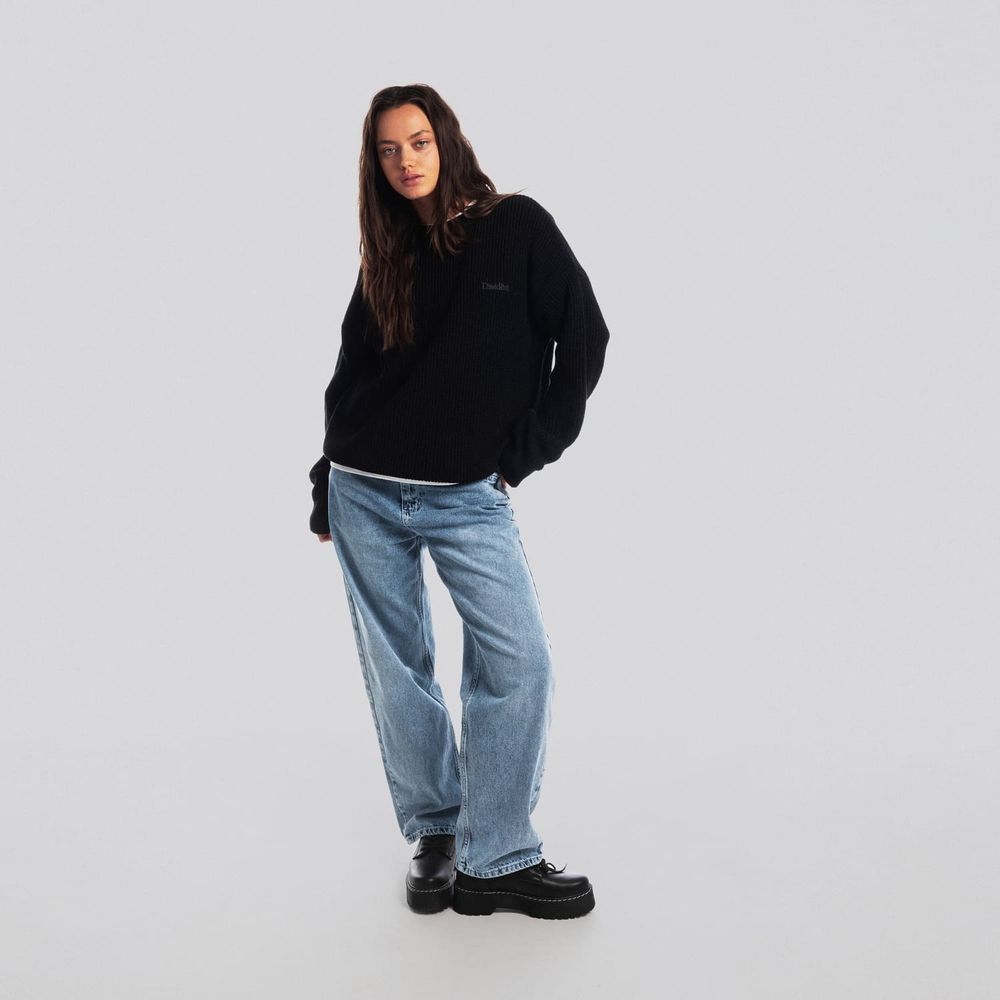 Свитер Dissident OG Logo черный