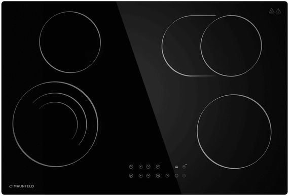 Стеклокерамическая панель Maunfeld CVCE774SMTBK